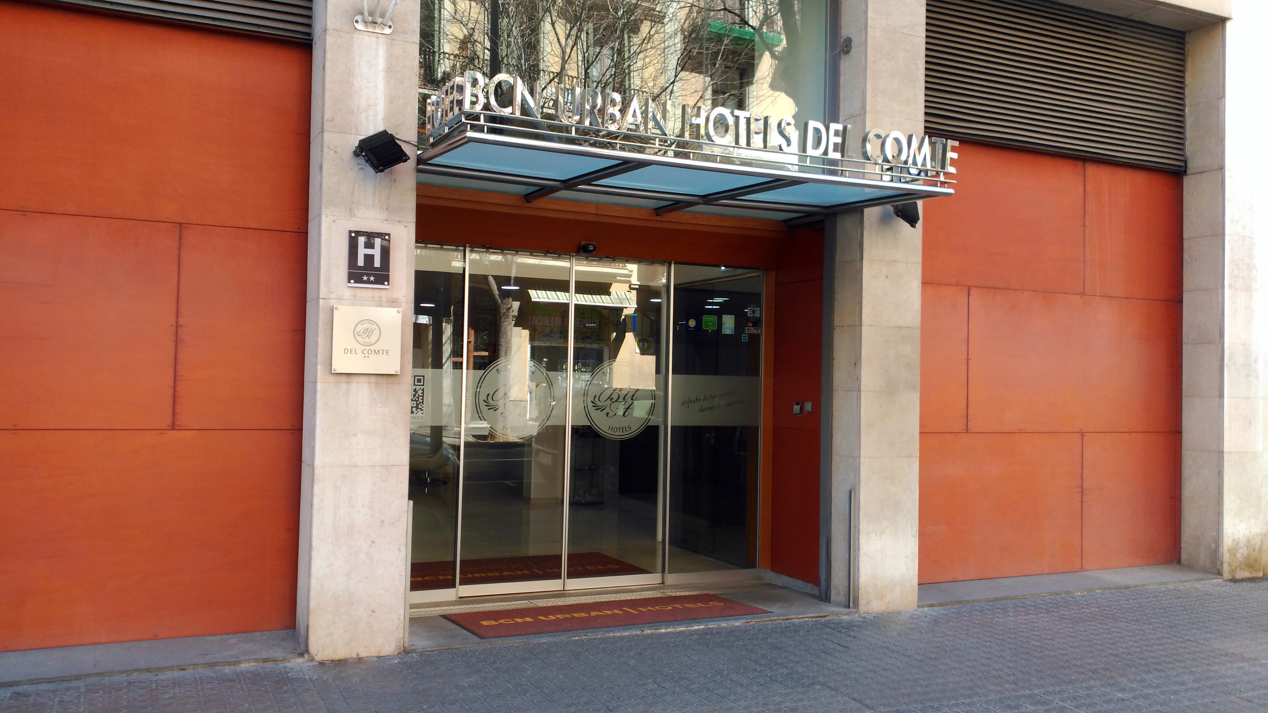 Bcn Urbaness Hotels Del Comte Барселона Екстер'єр фото